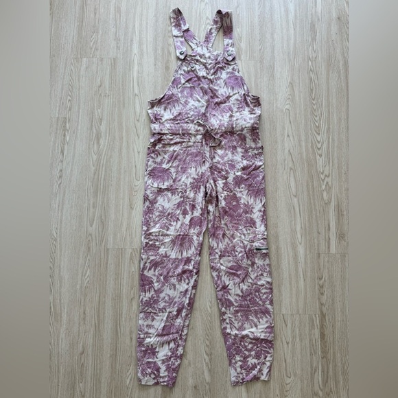 Chaser Pants - Chaser floral vacation print overalls jumpsuit nwt